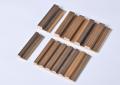 Popular waterproof wood grain fluted panel