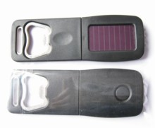 Solar Open Bottle Keychain Light?