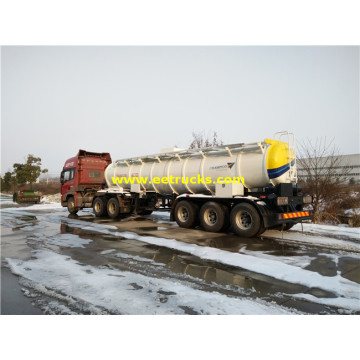 20000 Litres 3 axles Sulfuric Acid Road Trailers