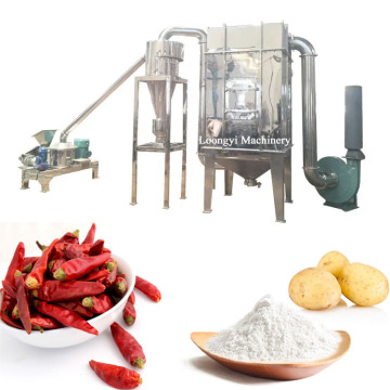 Loongyi mangoes oat bran sorghum powder making machine