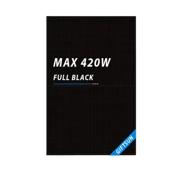 Europe Popular Full Black 420W Solar Panel 400-420W All Black Solar Panels