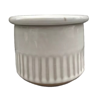 Customized Stoneware Butter Keeper Crock with Lid for Fresh, Soft Counter-top Butter Storage