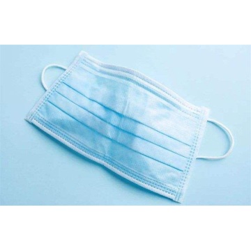 Maschera per il viso odontoiatrica monouso in tessuto non tessuto 3ply