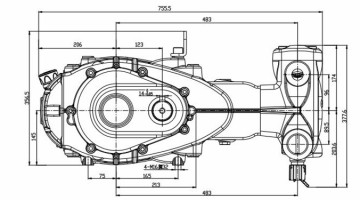 Low Price Jetting Pump Car Wash Gearbox Pump