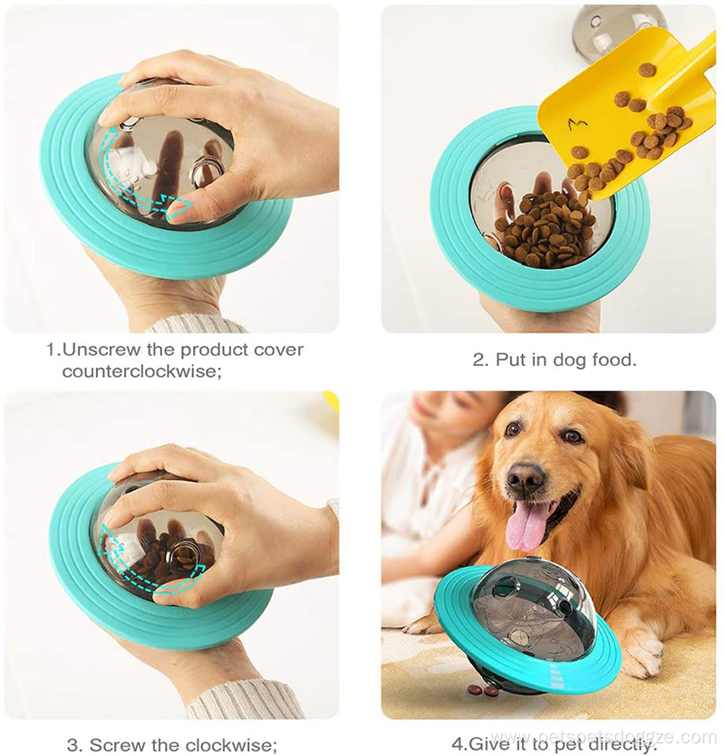 leaking Food toys ball treat Feeder training toy