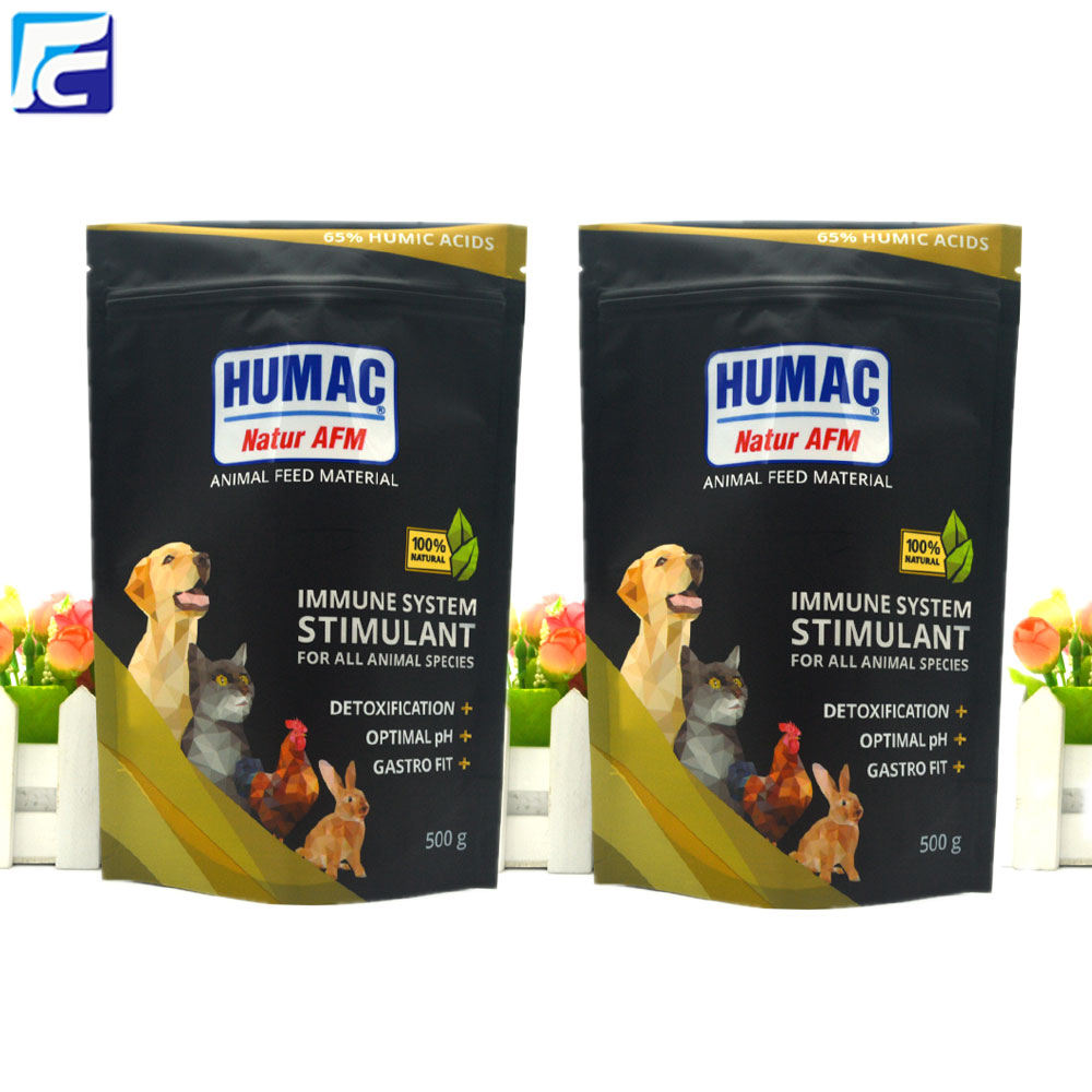 Customized stand up Pet food packaging bag