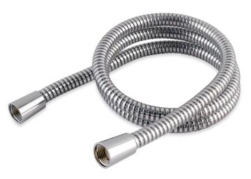 360-degree rotation double interlock flexible shower hose
