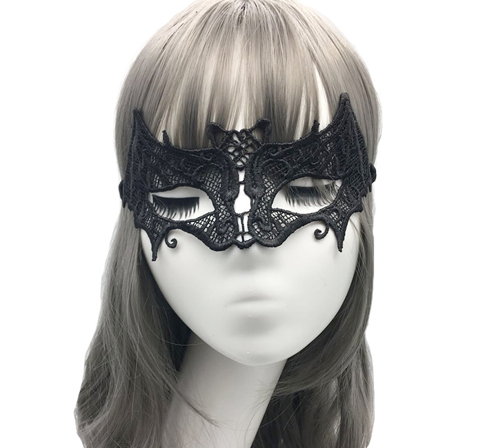 Masquerade Half FaceMask Lace Amorphous EyeMask PartyMask