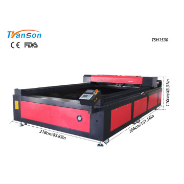 1530 co2 laser engraving machine for metal non-metal