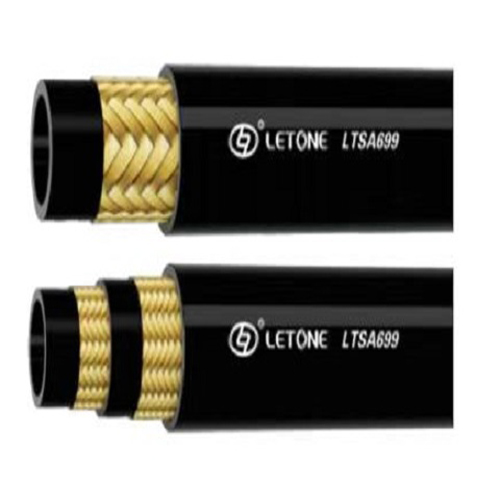 High-pressure wire braided hose