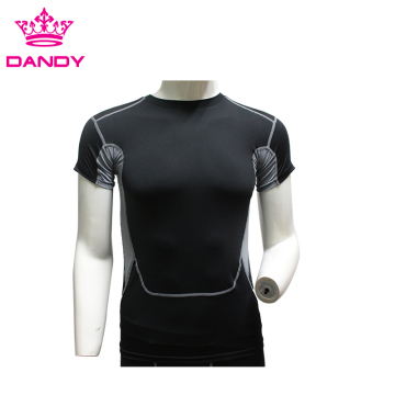 Blank mens fitness gym shirts