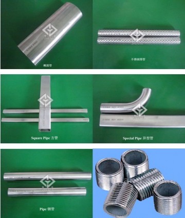 AISI stainless steel pipes(round pipe square pipe) SS202 304 316L