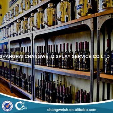 metal wine display stand and stand wine bottles wood