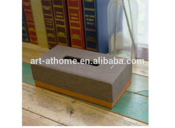 tissue box covered with fabric