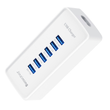 Custom logo chargers are acceptable