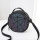 Women's geometric luminous round crossbody bag luminous handbag for girls cell phone lipstick makeup