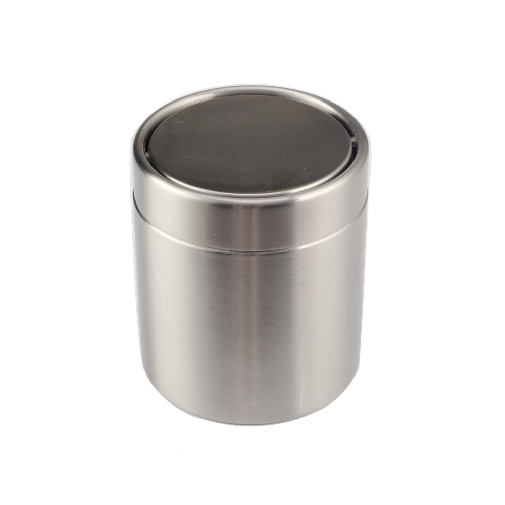 Food Grade Stainless Steel Desktop Garbage Bin