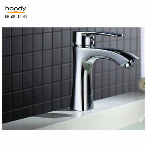 Single hole Deck Mounted Brass basin mixer taps