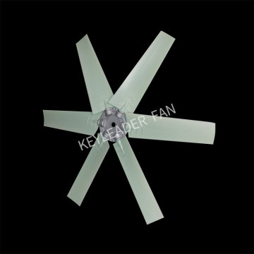 6 blades axial fan impeller for Loader generator