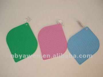 leaf shape silicone mat