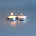 Round Shaped Pure Wax White Tea Light Candles