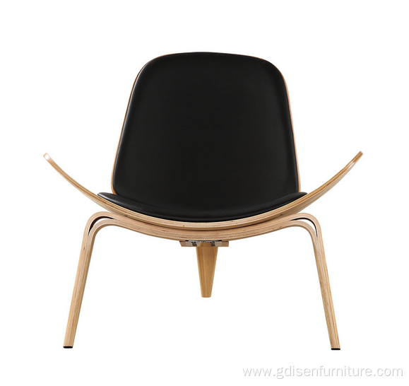 Shell Chair and Veneer Ash Wooden