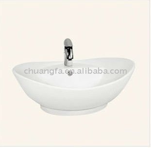 chaozhou sigle hole ceramic sink Ceramic art basin