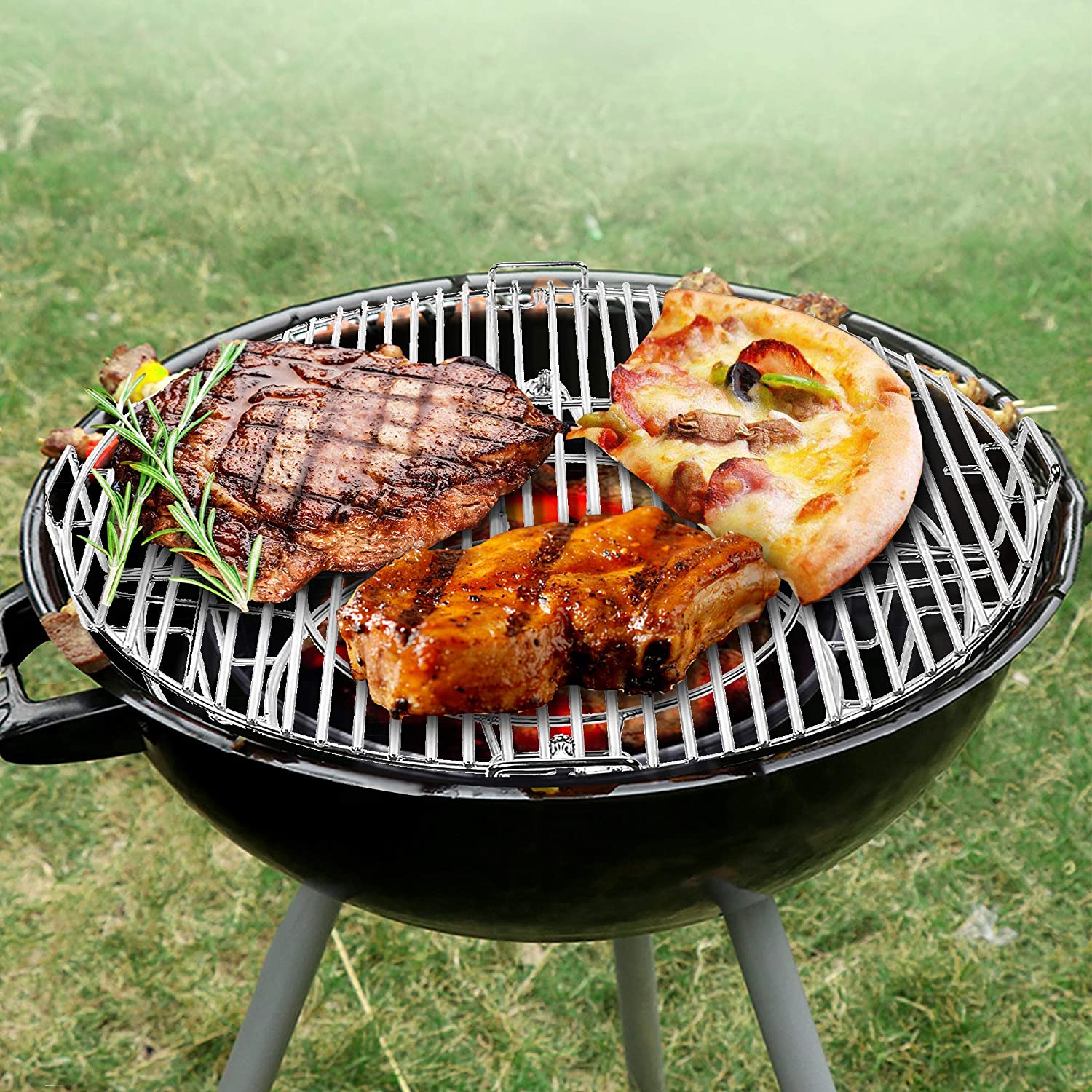 Lò nướng BBQ di động bằng thép không gỉ