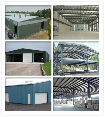 Pre Fabricated Plant Steel Warehouse Shed Steel Structure Design Industrial