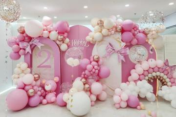 Girl Birthday Party Balloons