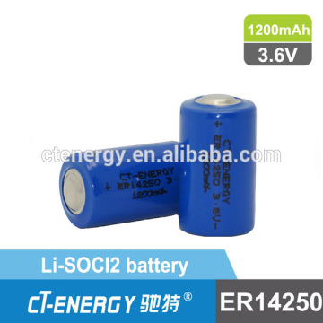 3.6V ER14250h Battery Lithium Battery High Performance