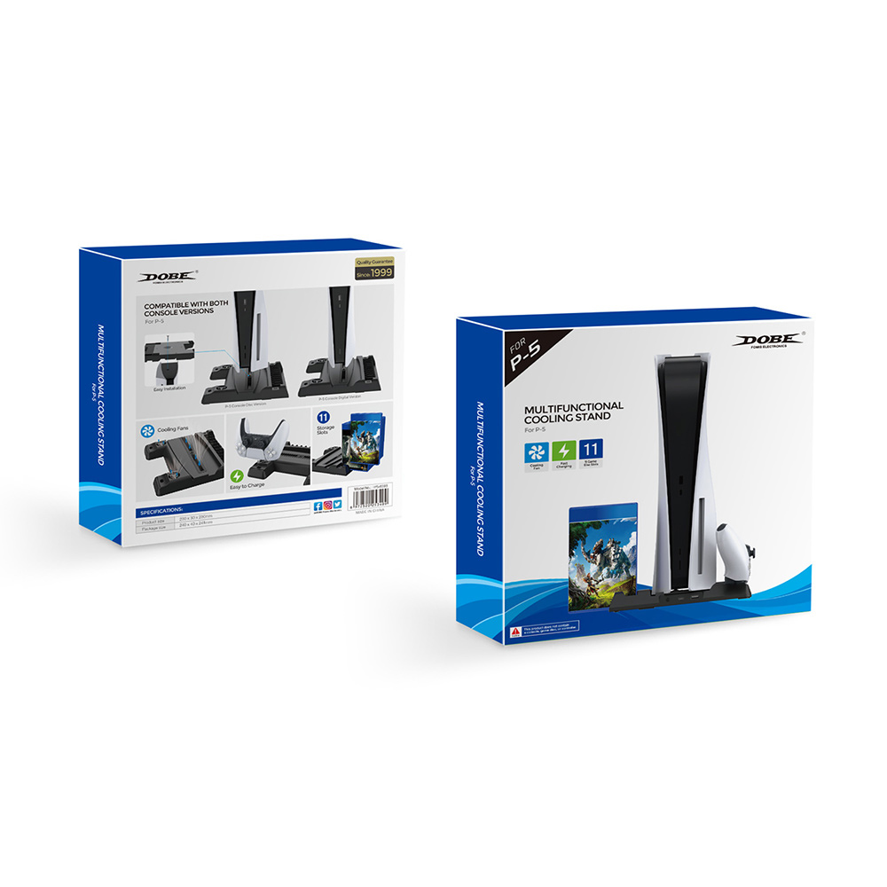 DOBE Vertical Stand For Sony PS5 DOBE Vertical Stand For Sony PS5