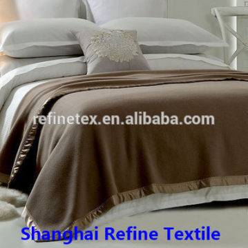 100% wool blanket, camel wool blanket,airline blanket