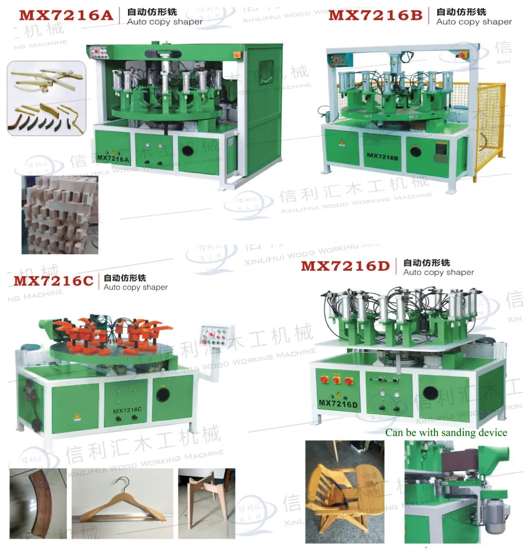 Woodworking Machine for Kitchen Chopping Board/Wood Copy Shaper Machine Mx7216c Woodworking Machine Wood Duplicator/Wood Copy Shaper Machine Mx7216D