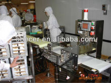 Metal detection for aluminum packing/watered/salty products