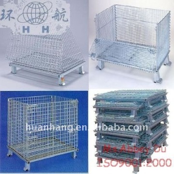 Folding Wire Mesh Container