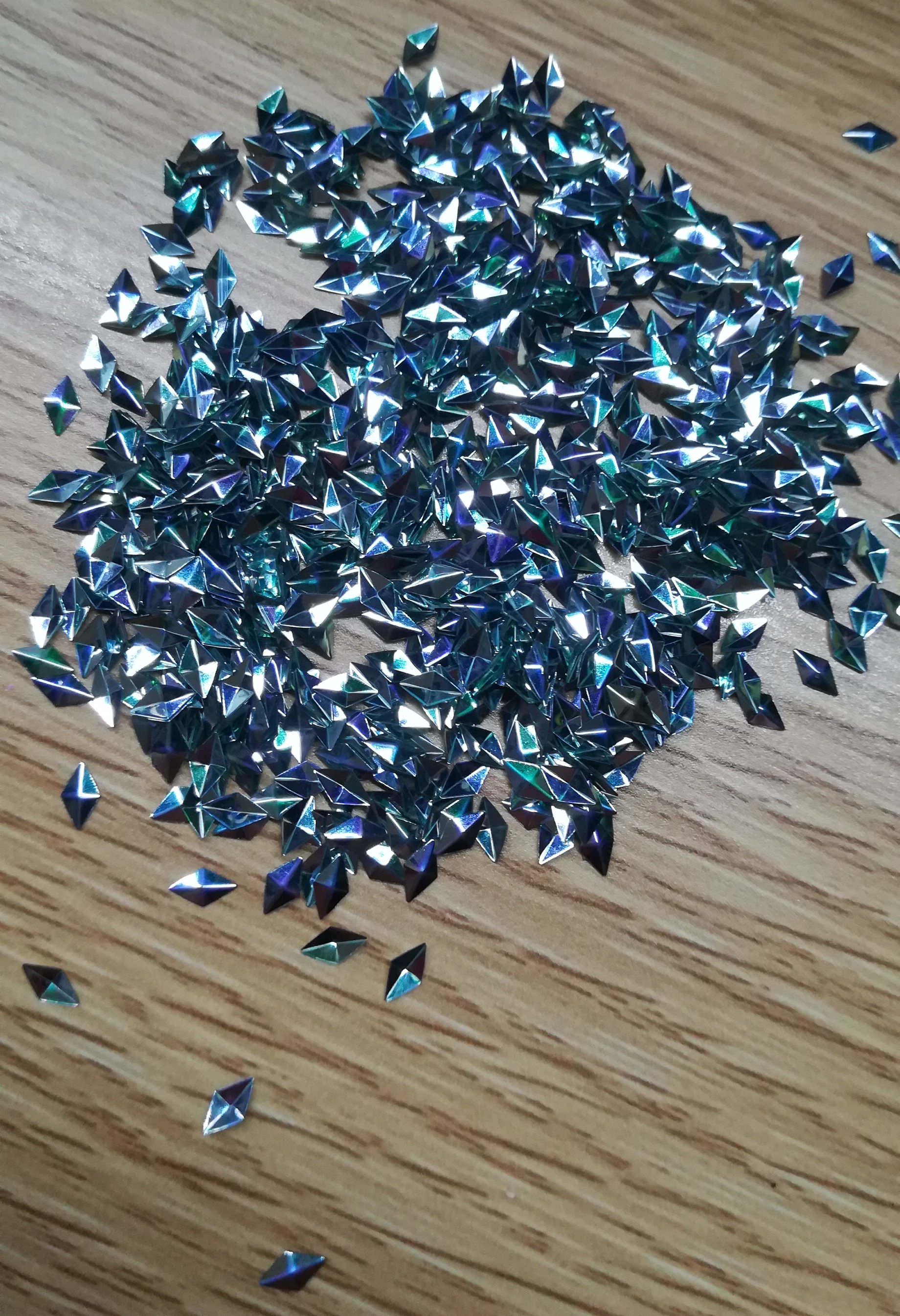 Bulk 3D glitter  flakes diamond,triangle for festival/wedding/Christmas/cloth decoration, cosmetics, nail art, make up,craft etc