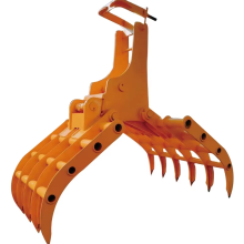 Excavator Mechanical Grapple - Excav Grab Bucket Accessory