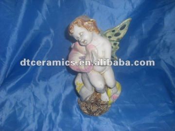decorative ceramic fairies