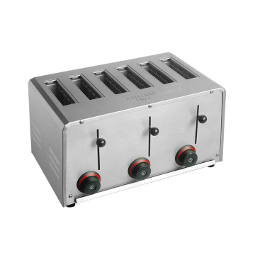 Commercial Electric 6 Slice Coffee Toaster for Bread