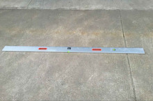 2000mm Aluminum Screeding Edges with Vail