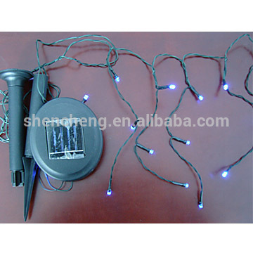 led solar icicle christmas light