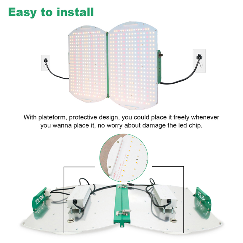 Super LED Grow 360W Spectrum Full Spectrum &amp; Bloom Light