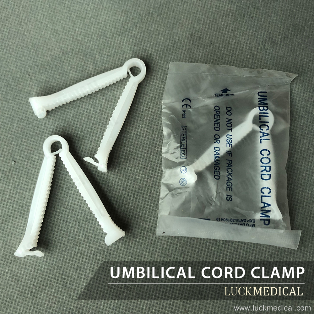 Disposable Sterilized Umbilical Cord Clamp for New Born