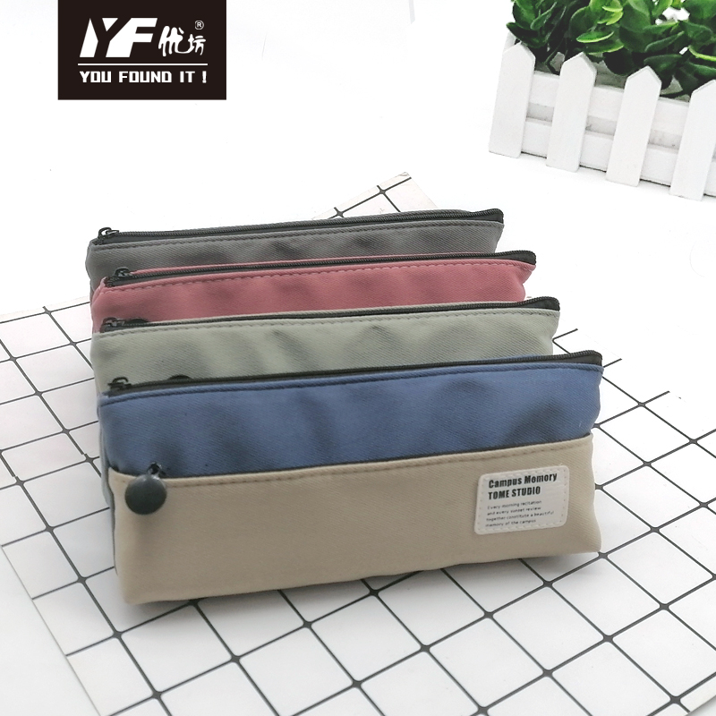 Custom memoery style canvas Pencil Case & bag multifunctional bag