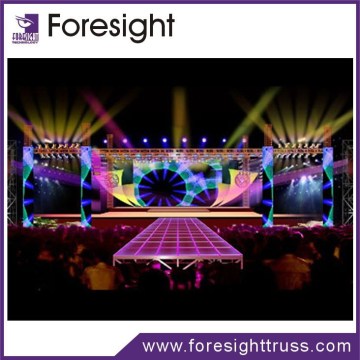 Aluminum portable outdoor concert stage , dance stage