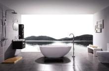 cultured stone Free standing Baths