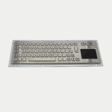 Robustní klávesnice z nerezové oceli pro samoobslužný terminál