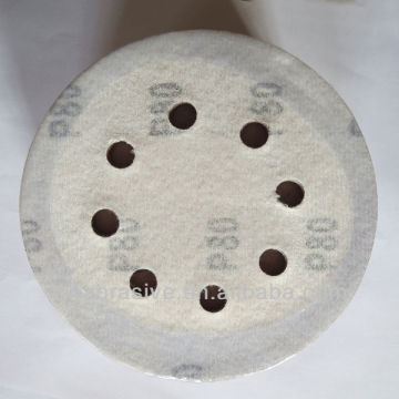 round velcro back sandpaper disc