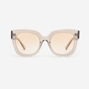 Square D-frame Acetate Women Sunglasses
